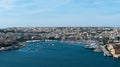 Malta, Marsamxett harbour Valletta Royalty Free Stock Photo