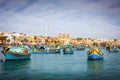 Malta - marsaxlockk traditionnal boats luzzu