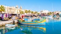 Malta Marsaxlokk harbor fishing boats colorful Malta