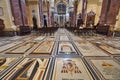 Malta, Mdina: Church with grave slabs of bishops