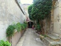 Malta, Mdina, fortifications of Mdina, entrance to the Bacchus Restaurant