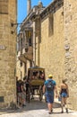 The medieval citadel of Mdina Royalty Free Stock Photo