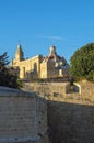 The medieval citadel of Mdina Royalty Free Stock Photo