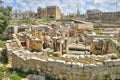 Malta, the megalithic temples of Tarxien Royalty Free Stock Photo