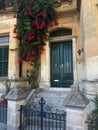 Malta old city traditional doorn