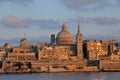 Malta, the picturesque city of Valetta Royalty Free Stock Photo