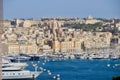 Malta: Port Town of Birgu and Kalkara captured from Valetta