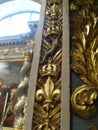 Malta Saint John Co-cathedral gilding crown and Fleur de lis