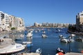 Malta - San Giljan - Spinola Bay Royalty Free Stock Photo