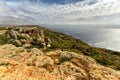 Malta seacoast Dingli Cliffs