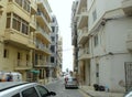 Malta, Sliema, down the street Triq GÃÂ§ar Il-Lembi