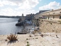 Malta Valleta Mediterranean Sea view Royalty Free Stock Photo