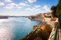 Malta - valletta harbour view Royalty Free Stock Photo