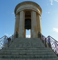 Malta, Valletta, Monument to the Unknown Soldier, Siege Bell Memorial