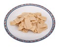 Maltagliati pasta pile Royalty Free Stock Photo