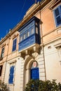 Maltese building, Mosta, Malta.