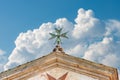 Maltese Cross or Cross of Saint John - Church of Santo Stefano dei Cavalieri Pisa Royalty Free Stock Photo