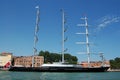 Maltese Falcon super yacht Royalty Free Stock Photo