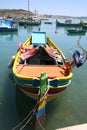 Maltese fishing boat Royalty Free Stock Photo