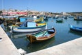 Maltese fishing boats Royalty Free Stock Photo