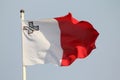 Maltese Flag Royalty Free Stock Photo