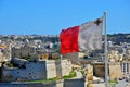 Maltese flag Royalty Free Stock Photo