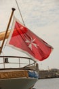 Maltese Flag Royalty Free Stock Photo