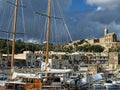 The Maltese island of Gozo Royalty Free Stock Photo