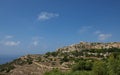 Maltese landscape, Malta, Landscape Countryside Scenery In Malta, cultivated fields in Malta,panoramic view,maltese nature Royalty Free Stock Photo