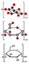 Maltodextrin food additive molecule