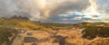 Maluti Mountain Panorama Royalty Free Stock Photo