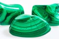 Green malachite stone