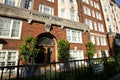 Malvern Court is a residential building in South Kensington, London situated next to South Kensington underground station Royalty Free Stock Photo