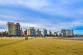 Malvin Beach, Montevideo, Uruguay Royalty Free Stock Photo