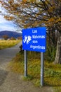 Malvinas belong to Argentina sign