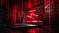 Malware intrusion detected on laptop during cybersecurity investigation