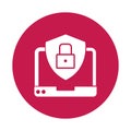 Malware Isolated Vector icon which can easily modify or edit Royalty Free Stock Photo