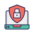Malware Isolated Vector icon which can easily modify or edit Royalty Free Stock Photo