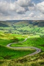 Mam Tor hill near Castleton and Edale in the Peak District Natio