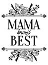 Mama knows best EPS vector file