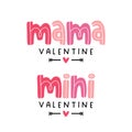 mama mini valentine baby mom lofe mother