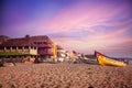 Mamallapuram beach Royalty Free Stock Photo