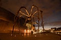 Maman outside of guggenheim museum in Bilbao