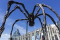 Maman sculpture in front of National Gallery in Ottawa, Canada Royalty Free Stock Photo