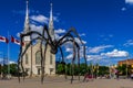 Maman spider sculpture