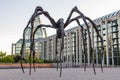 Maman spider sculpture in front the National Gallery of Canada, in the capital city of Canada Ottawa