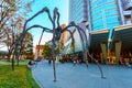 Maman - a spider sculpture at Mori tower building in Tokyo