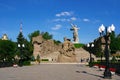Mamayev Mound Memorial Complex in Volgograd Royalty Free Stock Photo