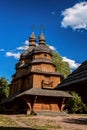 Mamayeva Sloboda museum in Kyiv city, Ukraine