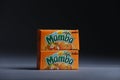 Mamba packs, Limited Edition, orange flavored, isolated